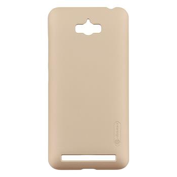 Nillkin Super Frosted Zadní Kryt + fólie GOLD zlatá barva pro Asus Zenfone Max ZC550KL
