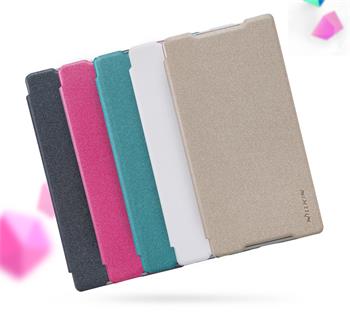 Nillkin Sparkle Folio Pouzdro White pro Sony F3111 Xperia XA