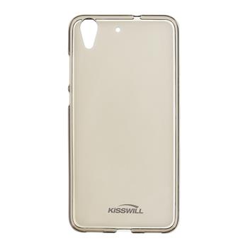 Kisswill TPU černé transparentní silikonové pouzdro pro Huawei  Y6 II