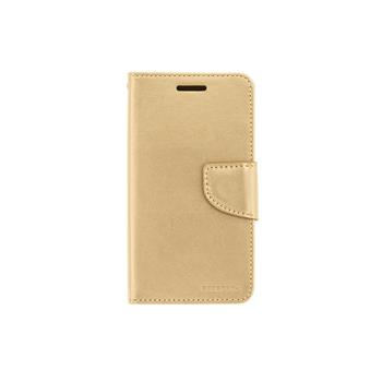 Mercury Bravo diářové Pouzdro pro Samsung A510 Galaxy A5 2016 GOLD zlatá barva