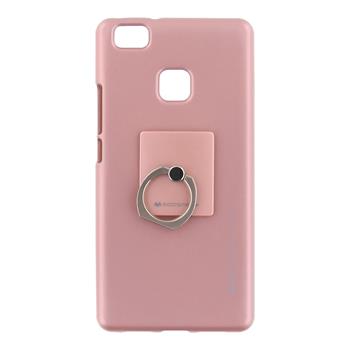 Mercury i-Jelly Ring TPU silikonové pouzdro pro Huawei P9 Lite Rose GOLD zlatá barva