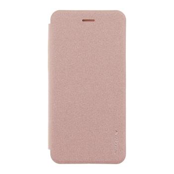 Nillkin Sparkle Folio Pouzdro Rose GOLD zlatá barva pro iPhone 7