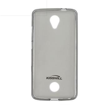 Kisswill TPU černé transparentní silikonové pouzdro pro Acer Liquid Zest 5 (Z525)