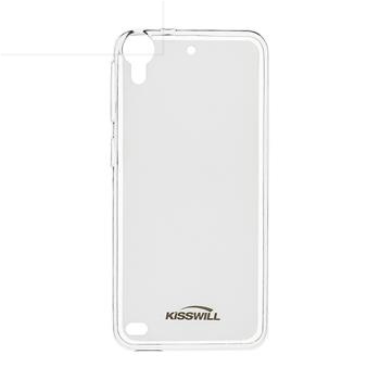 Kisswill TPU silikonové transparentní pouzdro pro HTC Desire 628