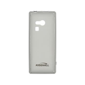 Kisswill TPU černé transparentní silikonové pouzdro pro Nokia 216