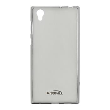 Kisswill TPU černé transparentní silikonové pouzdro pro Sony G3311 Xperia L1