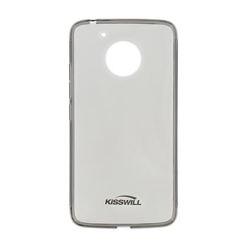 Kisswill TPU černé transparentní silikonové pouzdro pro Lenovo Moto G5