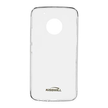 Kisswill TPU silikonové transparentní pouzdro pro Motorola G5 Plus