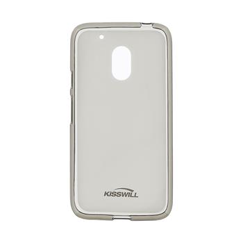 Kisswill TPU černé transparentní silikonové pouzdro pro Lenovo Moto G4 Play