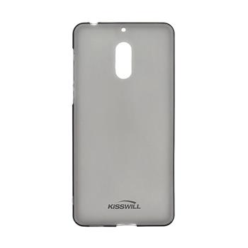 Kisswill TPU černé transparentní silikonové pouzdro pro Nokia 6