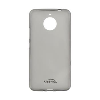 Kisswill TPU černé transparentní silikonové pouzdro pro Motorola E4 Plus