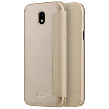 Nillkin Sparkle Folio Pouzdro GOLD zlatá barva pro Samsung J530 Galaxy J5 2017