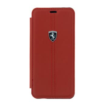 FEHDEFLBKS9RE  Ferrari Heritageknížkové pouzdro Red pro Samsung G960 Galaxy S9