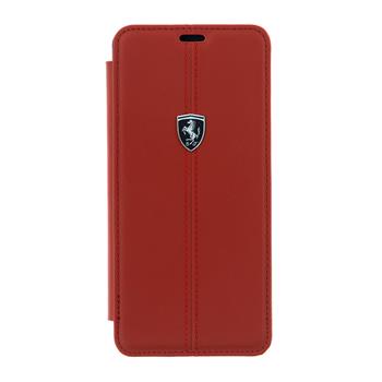 FEHDEFLBKS9LRE Ferrari Heritageknížkové pouzdro Red pro Samsung G965 Galaxy S9 Plus
