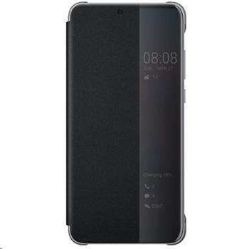 Huawei Originální S-View Pouzdro Black pro Huawei P20 (EU Blister)
