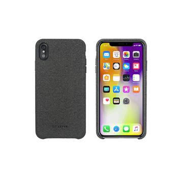 SoSeven Premium Gentleman pouzdro Fabric Grey Kryt pro iPhone XS Max