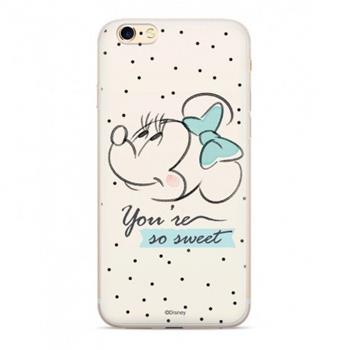 Disney Minnie 042 Back Cover WHITE bílá barva pro iPhone X