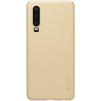 Nillkin Super Frosted Zadní Kryt pro Huawei P30 GOLD zlatá barva + sklo na displej