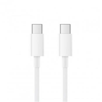 Xiaomi Originální Type C / Type C Datový Kabel WHITE bílá barva