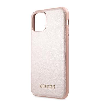 GUHCN61IGLRG Guess Iridescent Zadní Kryt pro iPhone 11 Rose