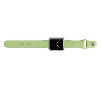 Tactical 457 Silikonový Řemínek pro iWatch 1 / 2 / 3 38mm Green (EU Blister)