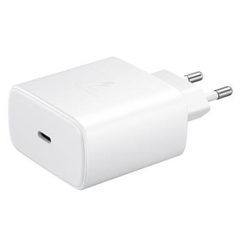 EP-TA845XWE Samsung Quickcharge 45W Cestovní nabíječka WHITE bílá barva