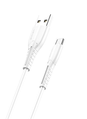 USAMS SJ366 U35 Datový Kabel Type C WHITE bílá barva
