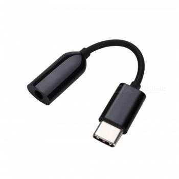 Xiaomi Originální Type C  /  3.5mm Adapter Black (Bulk)