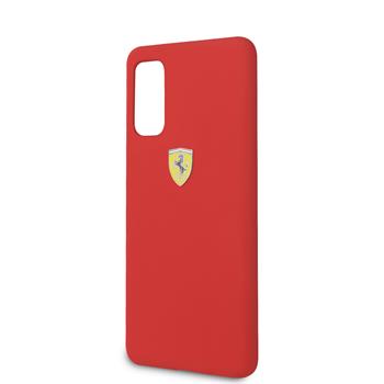 FESSIHCS62RE Ferrari SF Silikonový Kryt pro Samsung Galaxy S20 Red