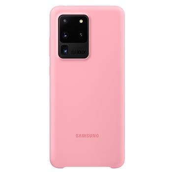 EF-PG988TPE Samsung Silikonový Kryt pro Galaxy S20 Ultra PINK růžová barva