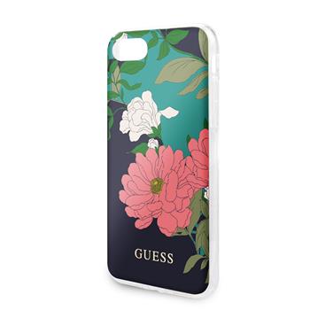 GUHCI8PCUTRFL01 Guess Flower Edt. N.1 Kryt pro iPhone 8 / SE2020 / SE2022 Black