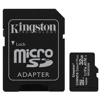 microSDHC 32GB Kingston Canvas Select + w / a