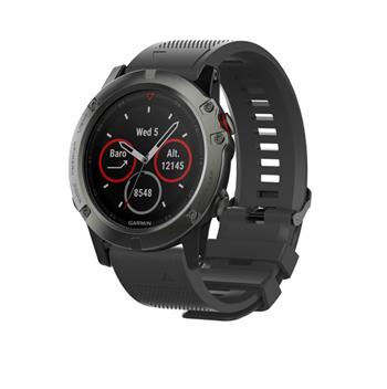 Tactical 668 Silikonový Řemínek pro Garmin Fenix 5X / 6X QuickFit 26mm Black