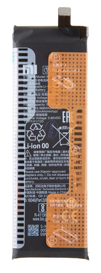 BM52 Xiaomi Originální Baterie 5260 mAh (Service Pack)