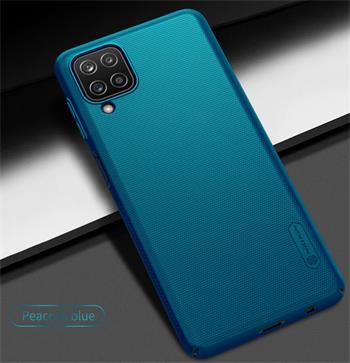 Nillkin Super Frosted Zadní Kryt pro Samsung Galaxy A12 Peacock Blue