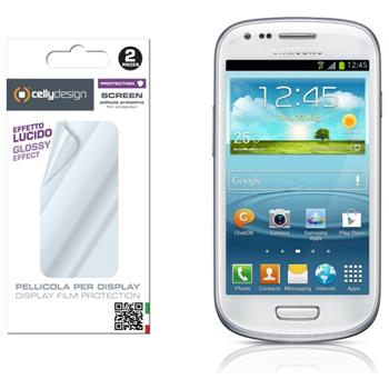 Celly ochranná fólie pro Samsung i8190 Galaxy S3 mini (2ks)