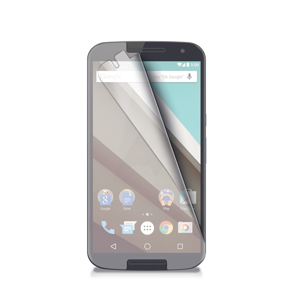 Prémiová ochranná fólie displeje CELLY Perfetto pro Motorola Nexus 6, lesklá, 2 kusy