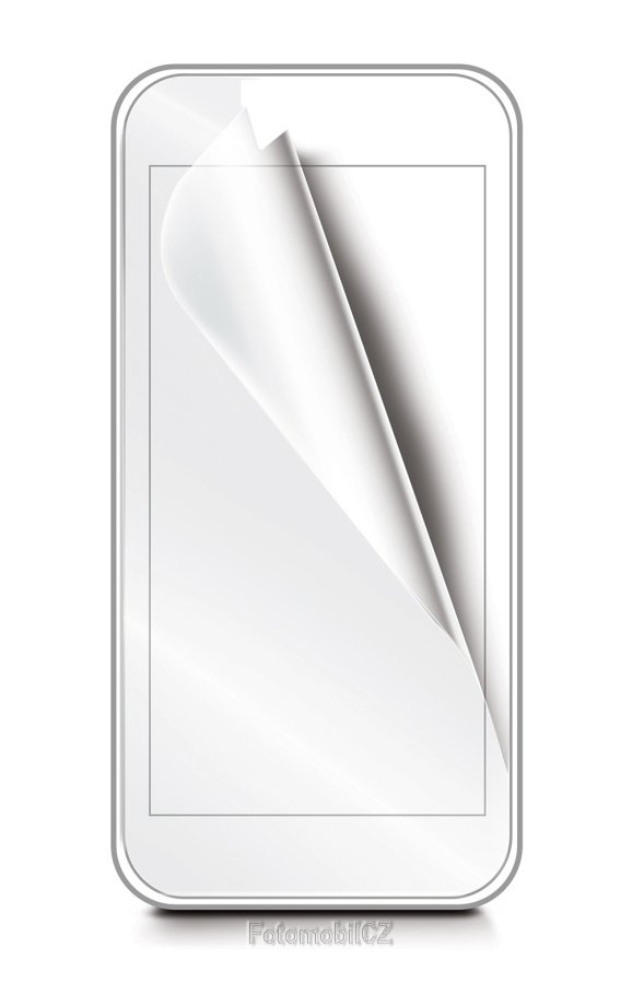 Ochranná fólie displeje CELLY Screen Protector pro mobilní telefony, 76x57mm. Balení 2 kusy