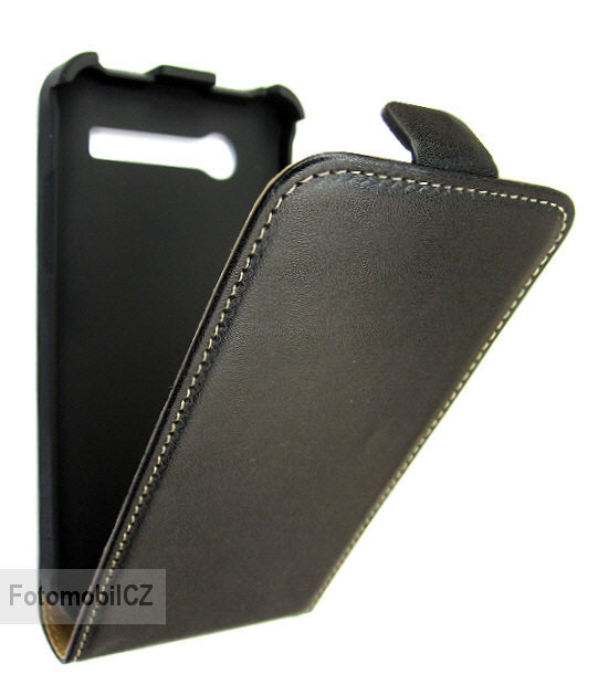 ForCell Slim Flip Pouzdro Black pro Samsung i9070