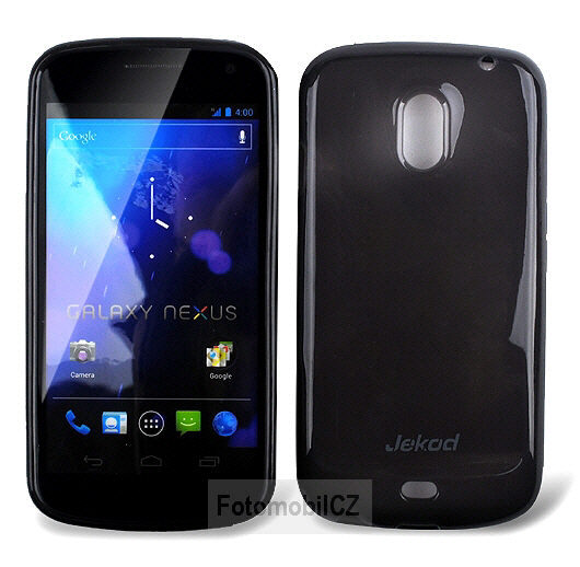 Silikonové ochranné pouzdro JEKOD TPU + fólie Black pro Samsung i9250 Nexus