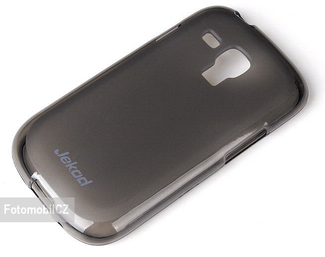 Silikonové pouzdro kryt JEKOD TPU + fólie Black pro Samsung i8190 Galaxy S3 mini