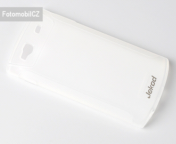 Silikonové ochranné pouzdro JEKOD TPU + fólie  White pro Samsung S8600 Wave 3