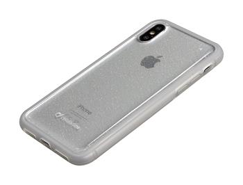 Adhezivní zadní kryt Cellularline SELFIE CASE pro Apple iPhone x / XS, transparentní