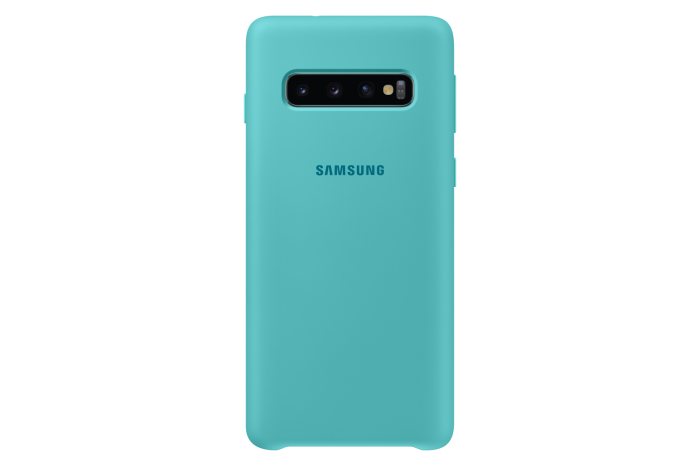 EF-PG973TGE Samsung Silicone Cover Green pro G973 Galaxy S10