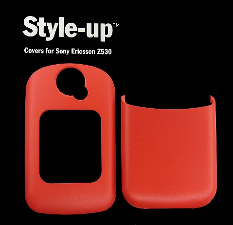 Kryt Style-Up pro SonyEricsson Z530 Z530i Shiny Red