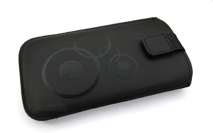 Pouzdro s vysunováním BLACK pro Samsung G900 Galaxy S5