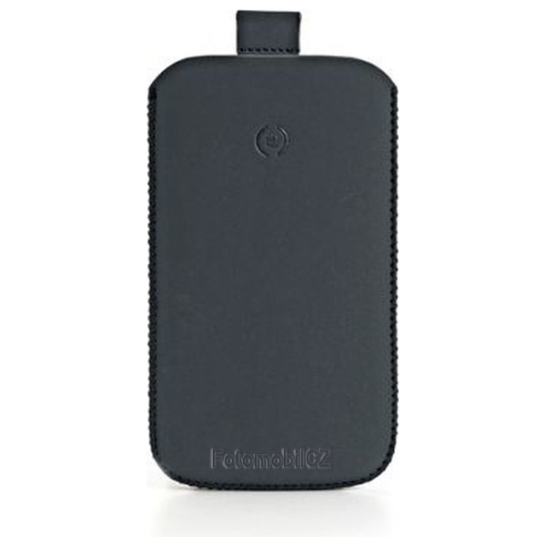 pouzdro CELLY TURBO - z nabuku, velikost L, barva černá