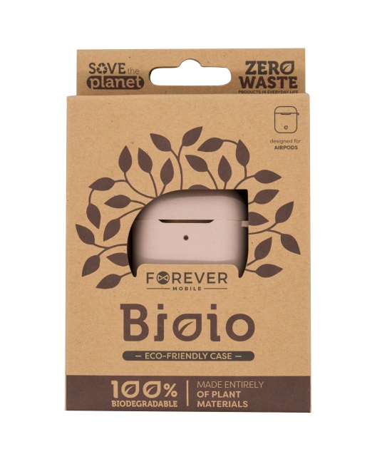Ochranné pouzdro Forever Bioio pro AirPods růžové
