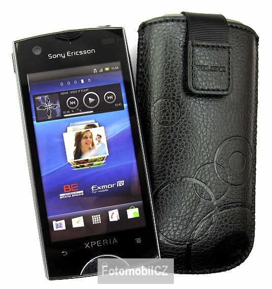 Praktické pouzdro s vysunováním pro Sony Ericsson Xperia Ray ST18i