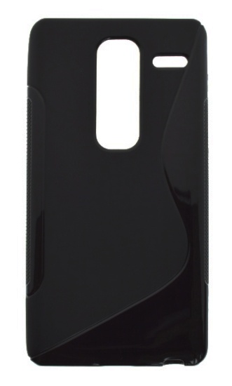 Silikonové pouzdro kryt černé pro LG H650 Zero
